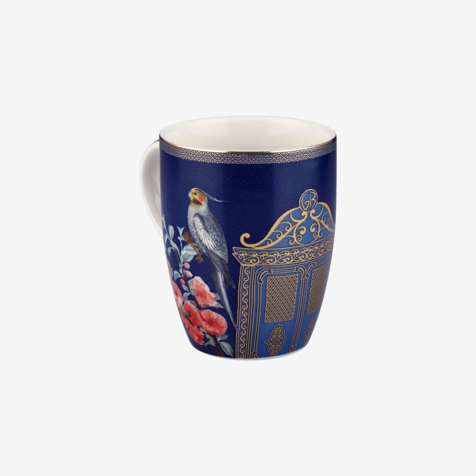 Lacivert Porselen Kupa 300 Ml Butterfly Walley Collection by Chiara Alessi