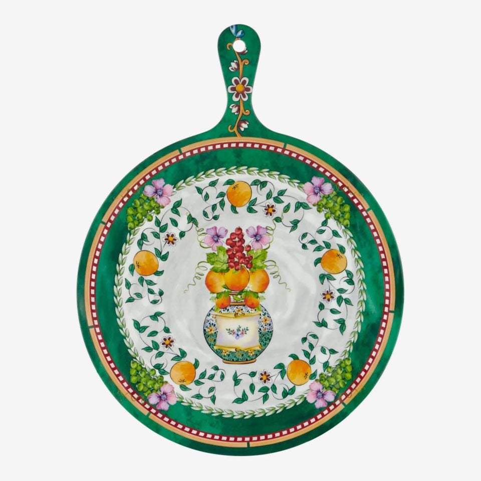 Yeşil Melamin Sunum Tahtası 41 Cm Carpe Diem Collection by Chiara Alessi