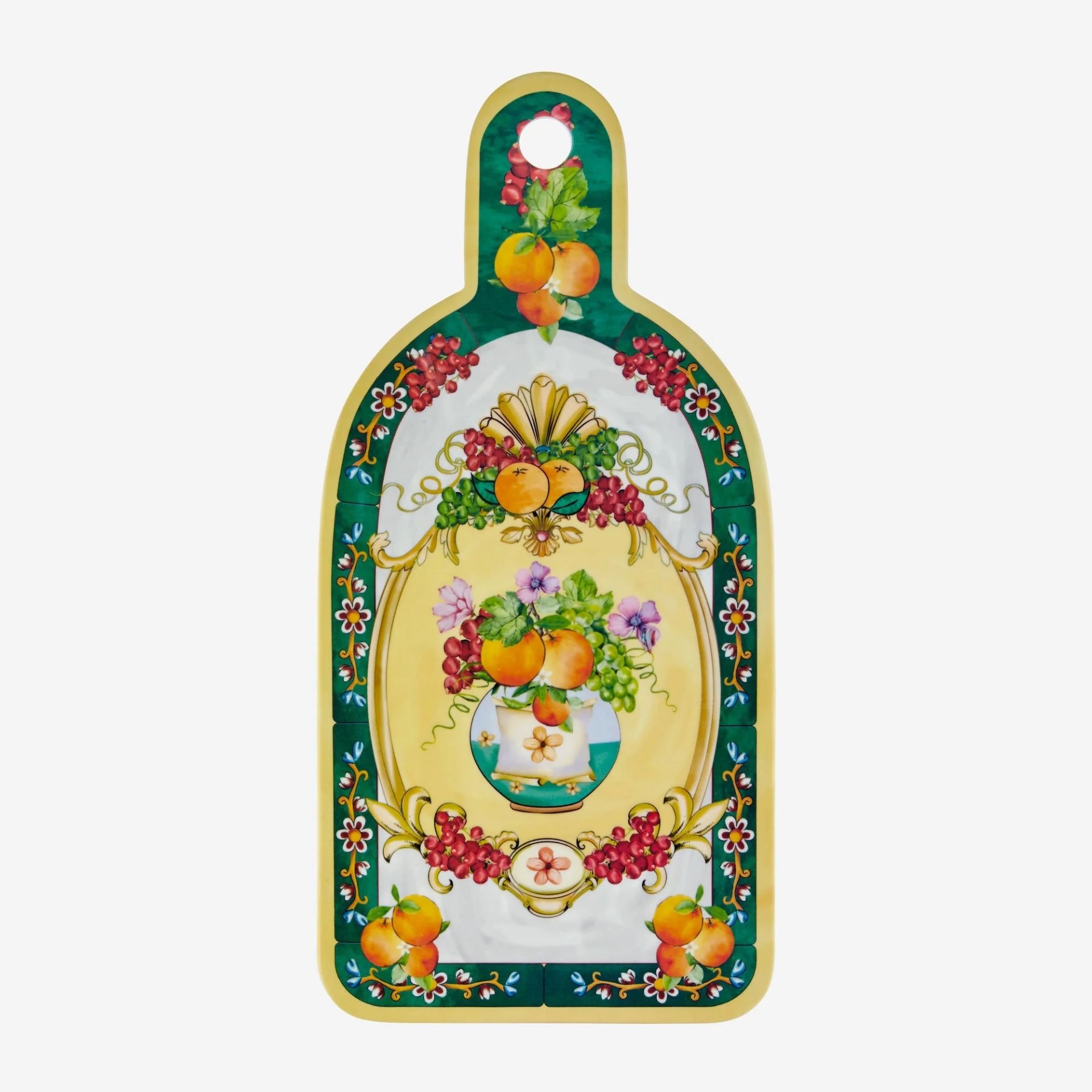 Yeşil Melamin Sunum Tahtası 34 Cm Carpe Diem Collection by Chiara Alessi