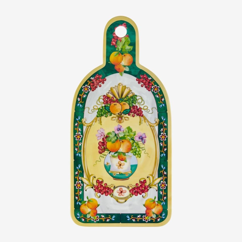 Yeşil Melamin Sunum Tahtası 34 Cm Carpe Diem Collection by Chiara Alessi