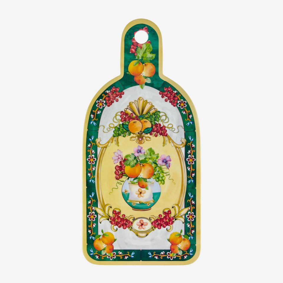 Yeşil Melamin Sunum Tahtası 34 Cm Carpe Diem Collection by Chiara Alessi