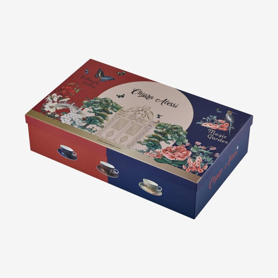 Mix Porselen Çay Fincan Seti 200 Ml Magic Garden Collection by Chiara Alessi