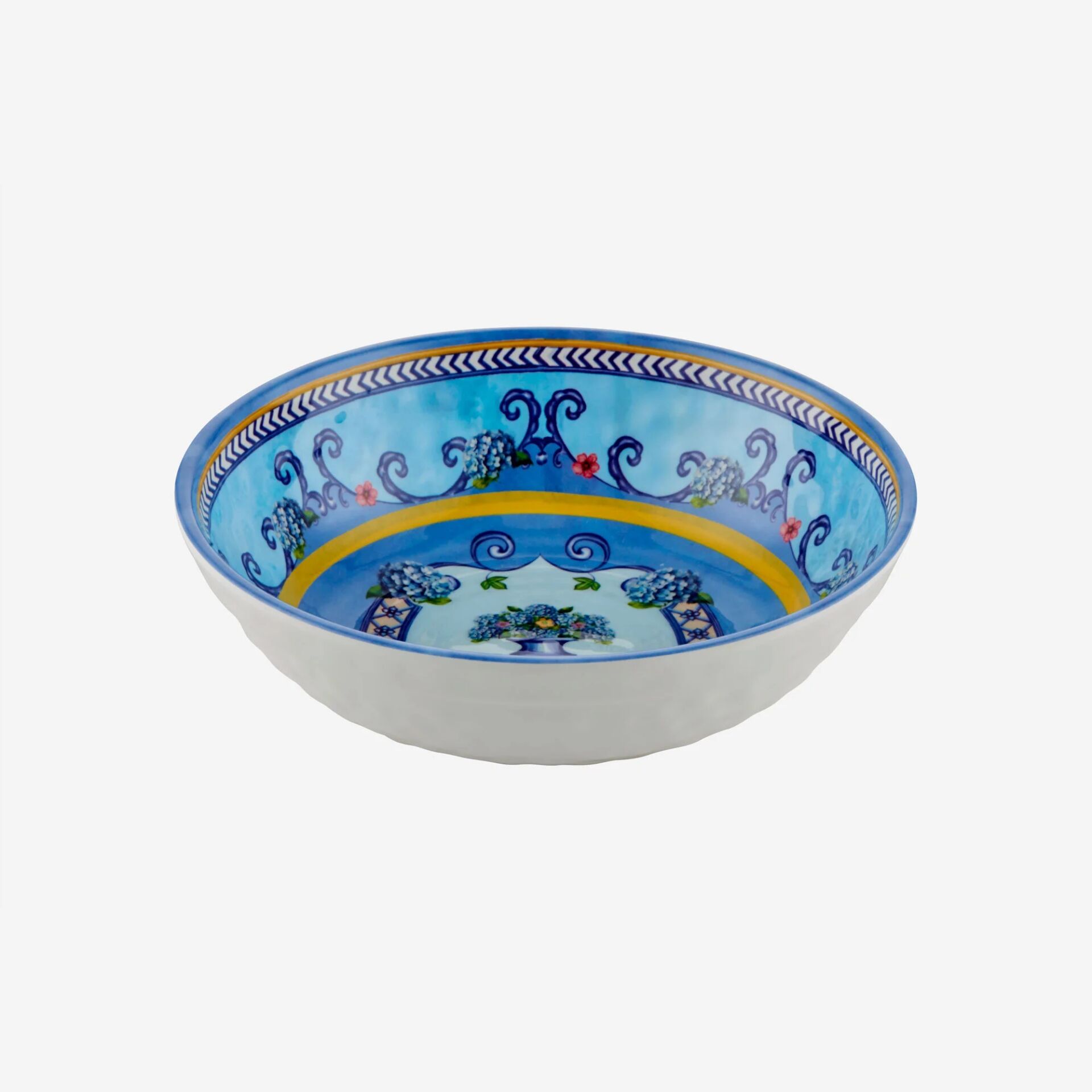 Chiara Alessi Mavi Melamin Servis Kasesi 20 Cm Amore Collection