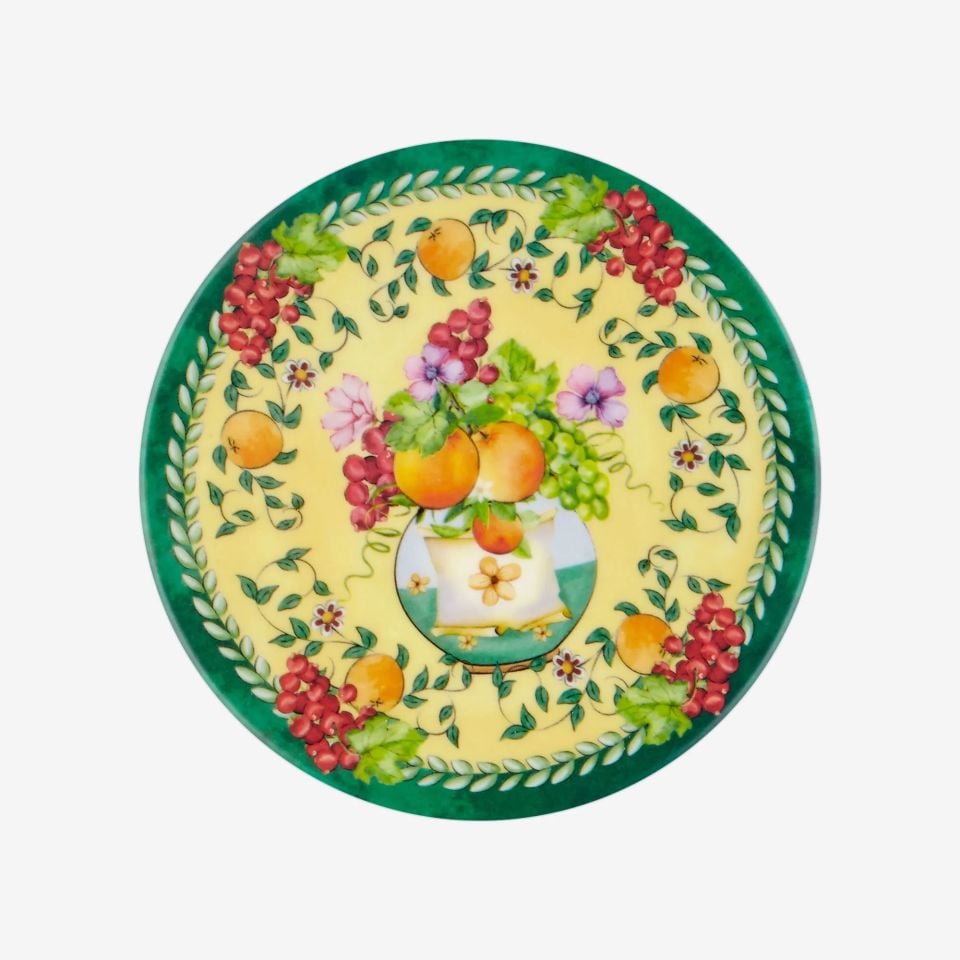 Yeşil Melamin Bardak Altlığı 3 Parça Carpe Diem Collection by Chiara Alessi