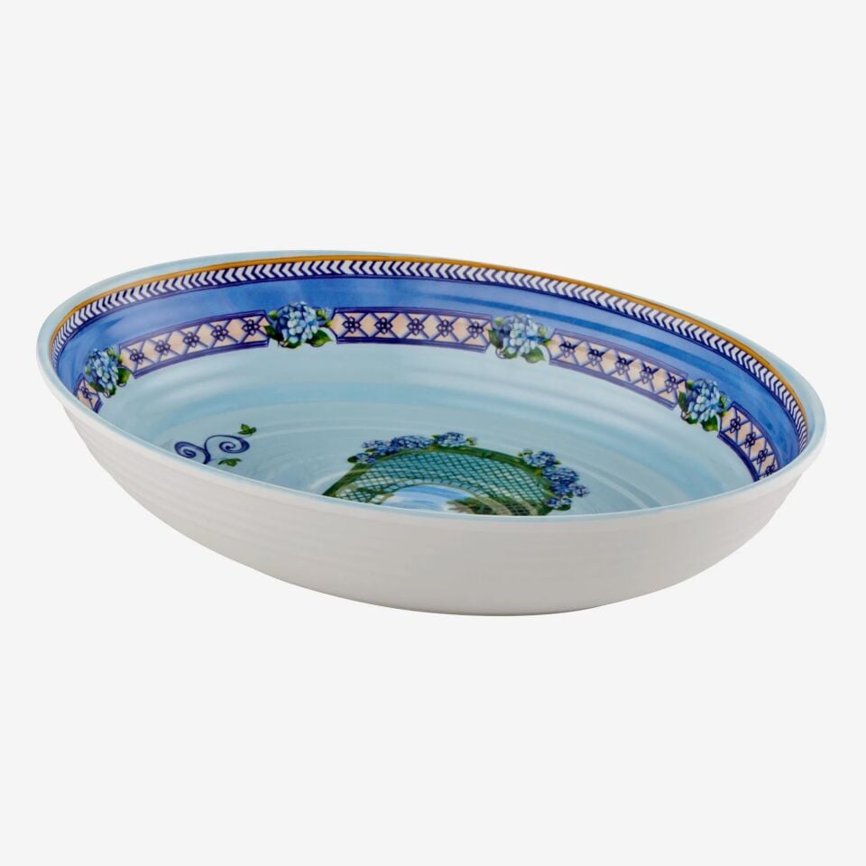 Chiara Alessi Mavi Melamin Servis Kasesi 33 Cm Amore Collection