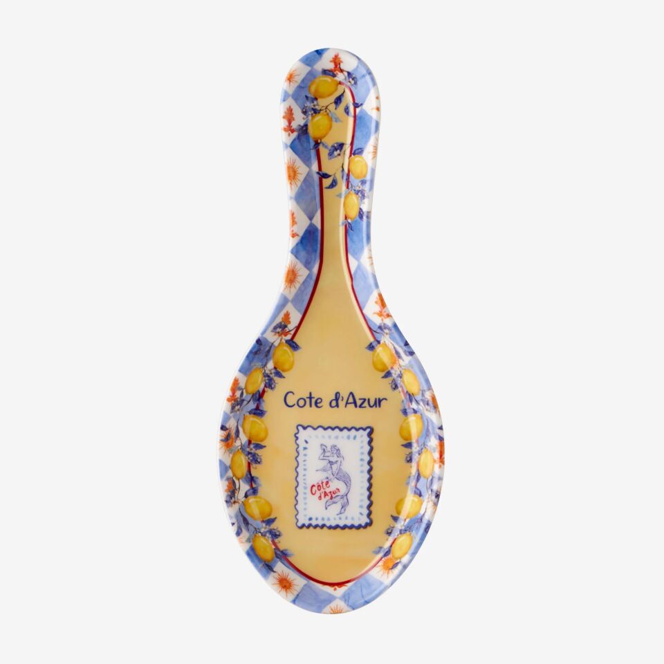 Chiara Alessi Sarı Melamin Kaşıklık 24 Cm  Cote D Azur Collection