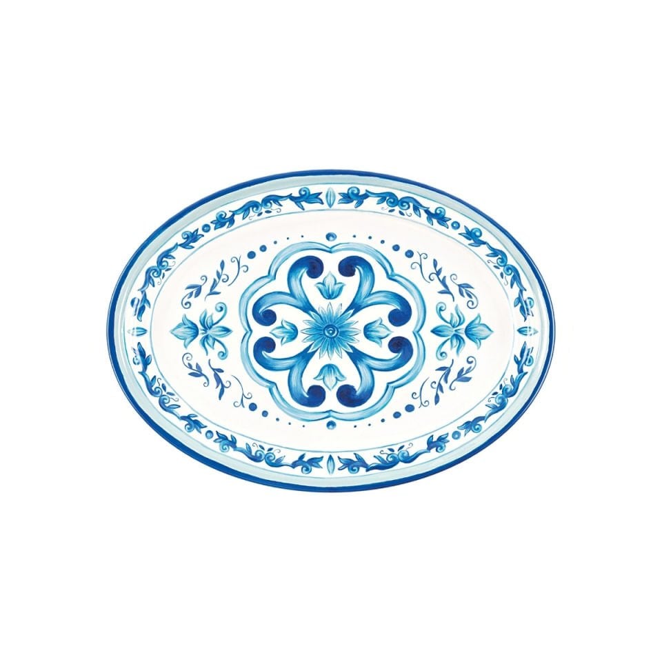 Guzzini Blues Kayık Tabak 35,5 cm x 25,5 cm x 3 cm