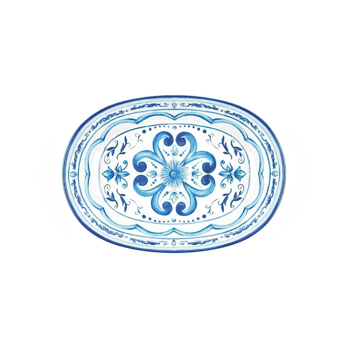 Guzzini Blues Servis Tabağı 32,5 cmx23 cmx7 cm