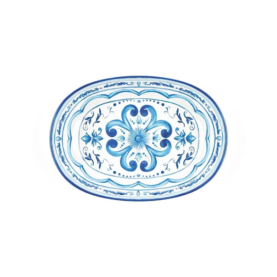 Guzzini Blues Servis Tabağı 32,5 cmx23 cmx7 cm