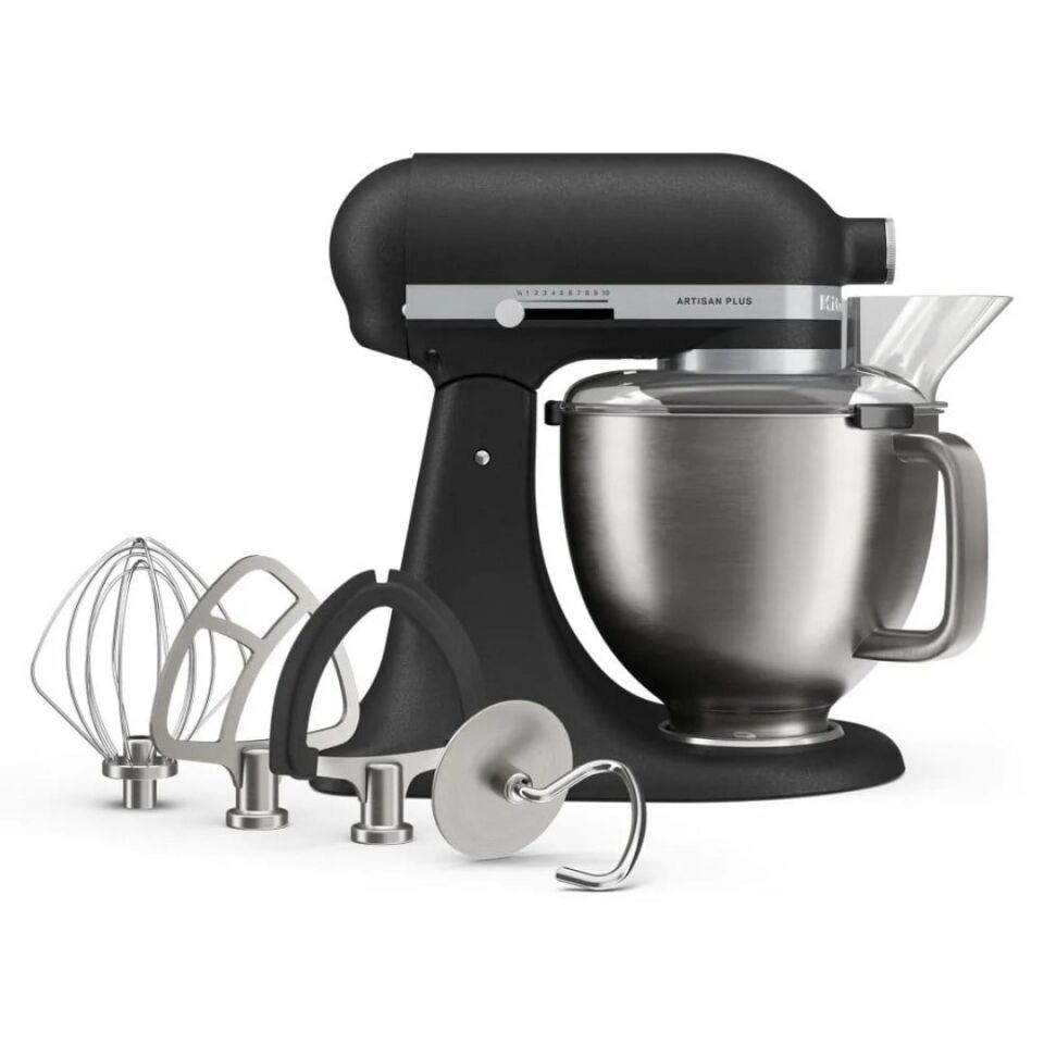 KitchenAid Artisan Plus 4,7 L Stand Mikser 5KSM50PK - Cast Iron Black