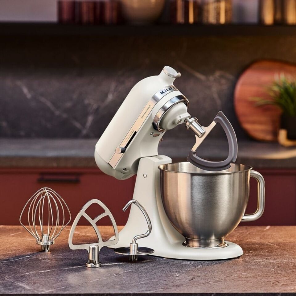KitchenAid Artisan Plus 4,7 L Stand Mikser 5KSM50PKVEPL  Porcelain White