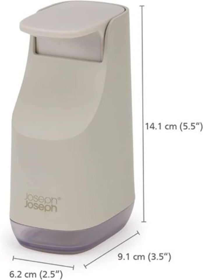Joseph Joseph Slim™ Kompakt Sıvı Sabunluk - Ekru