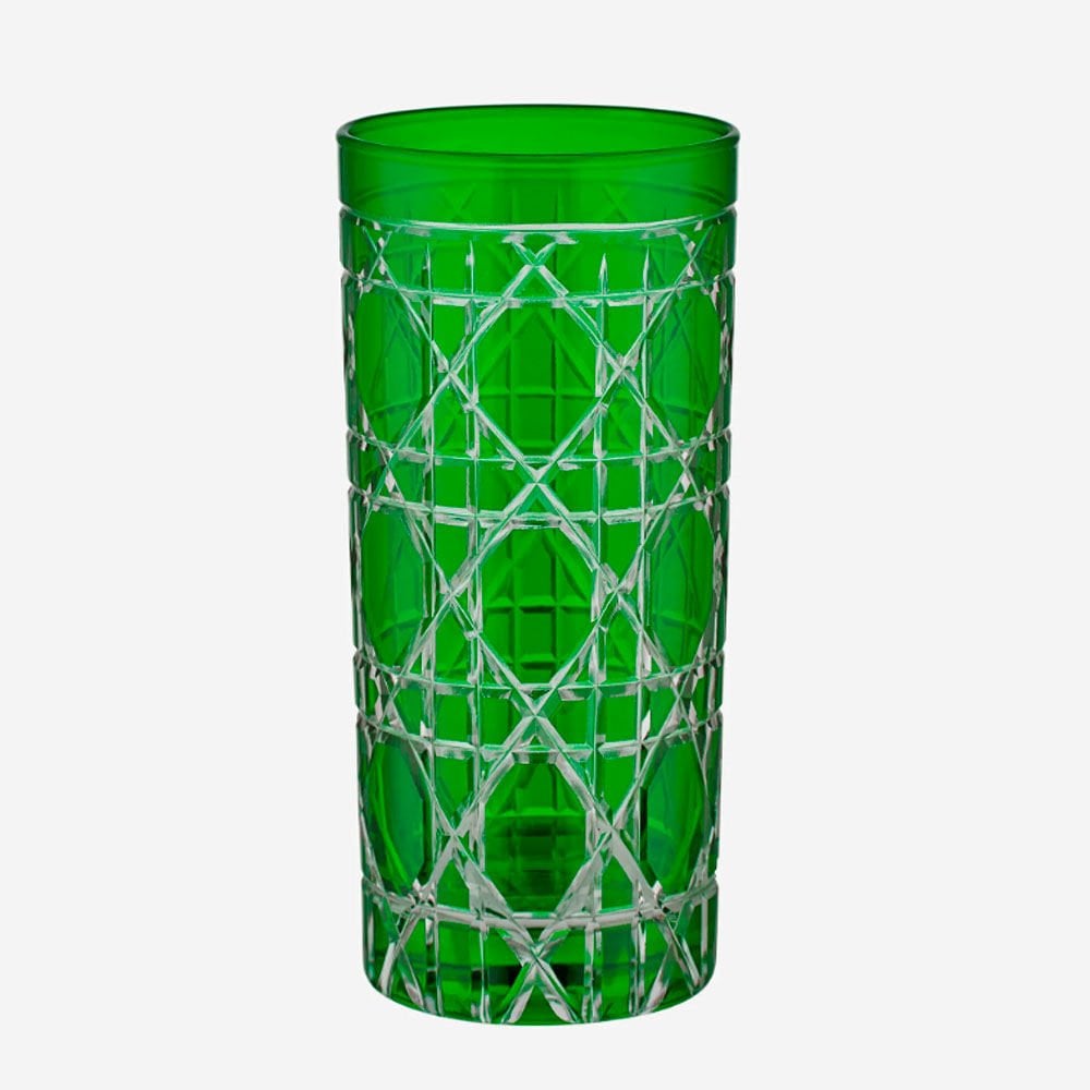 Yeşil Cam Su Bardağı 485 Ml Gloria Collection by Chiara Alessi
