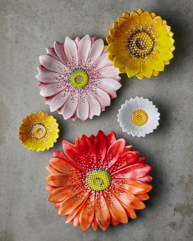 Pembe Seramik Kase 16 Cm Camomilla Collection by Edelweiss Italy